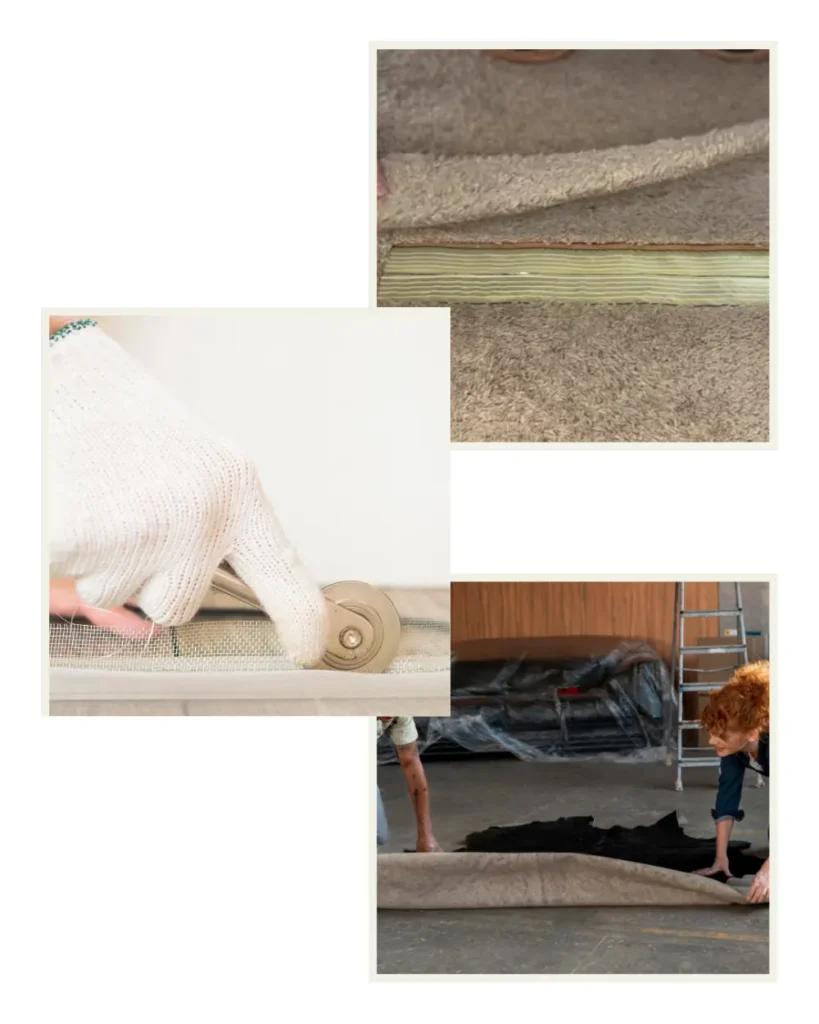 carpet cleaning process