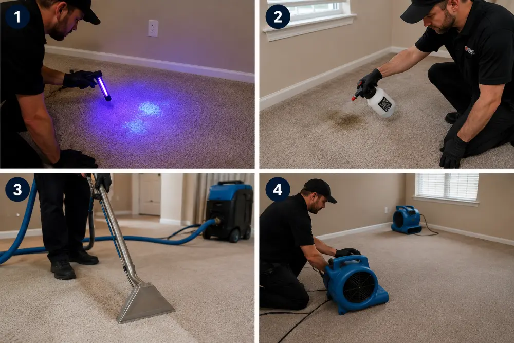 Pet Odor Removal Process